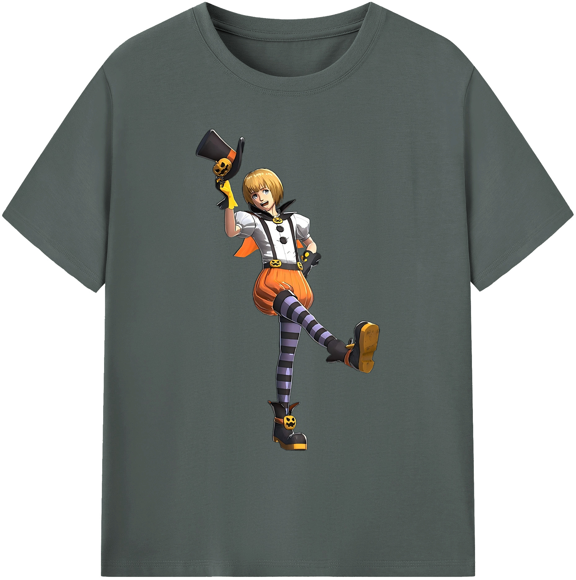 （画像用） 進撃の巨人 アルミン·アルレルト Attack on Titan Armin Arlert 綿100％ メンズ半袖Tシャツ｜肌触りやわらか＆通気性